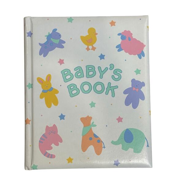 Vintage 70s 80s Hallmark Baby’s Book Unisex Baby Boy Girl‎ Keepsake Memory Album - Picture 1 of 12